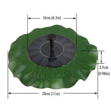 Solar Powered Fountain Pump