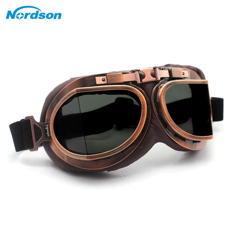 Nordson Motorcycle Goggles Glasses Vintage