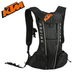 KTM Motorbike Travel Backpack Motocross with 2 Liter TPU Water Bag Motorcycle Riding